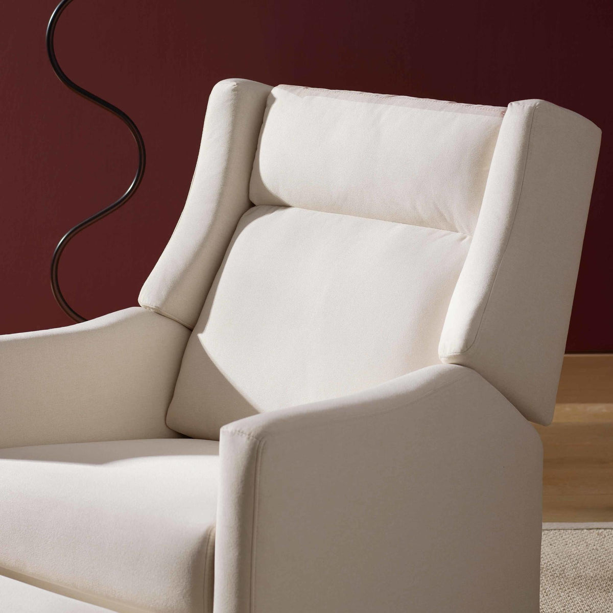 Babyletto Kiwi Plus Power Recliner and Swivel Glider with Power Adjustable Headrest and USB Port