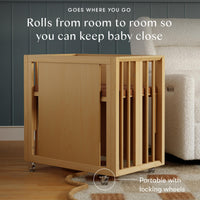 Babyletto Palma 8-in-1 Convertible All-Stages Crib with Bassinet & Toddler Bed Kit
