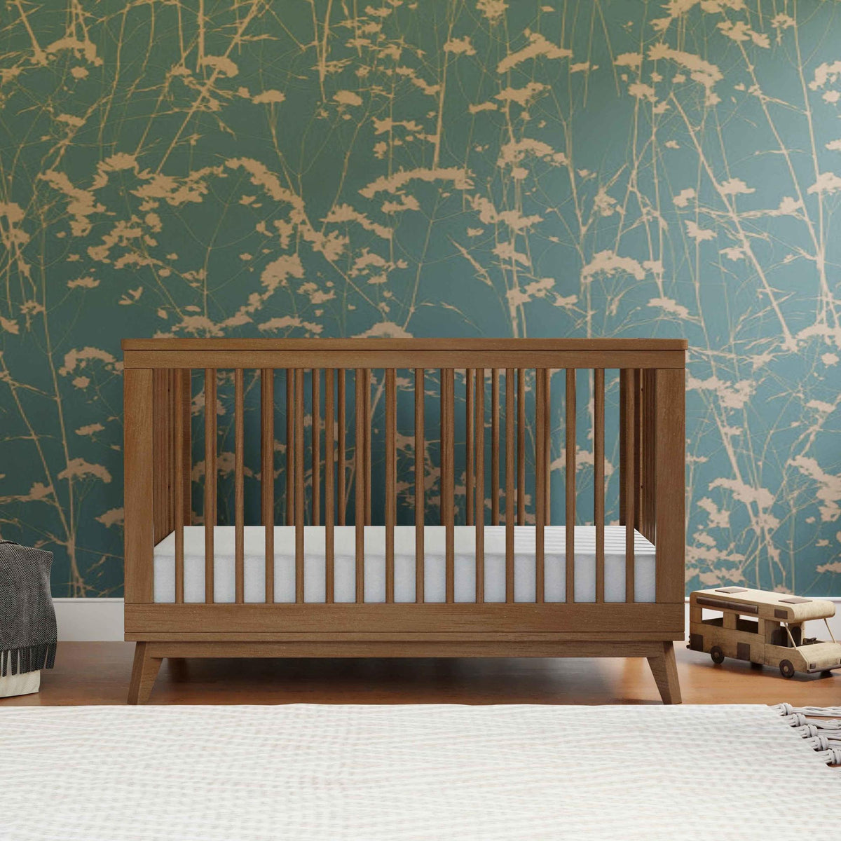 Babyletto Scoot 3-in-1 Convertible Crib with Toddler Bed Conversion Kit (Copy)