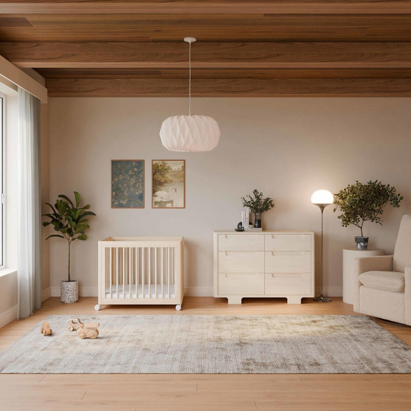 Load image into Gallery viewer, Babyletto Yuzu 8-in-1 Convertible Crib with All-Stages Conversion Kits
