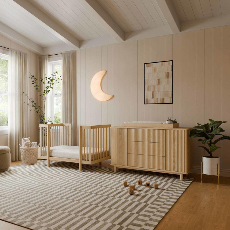 Load image into Gallery viewer, Babyletto Pogo 8-in-1 Convertible Crib with All-Stages Conversion Kits
