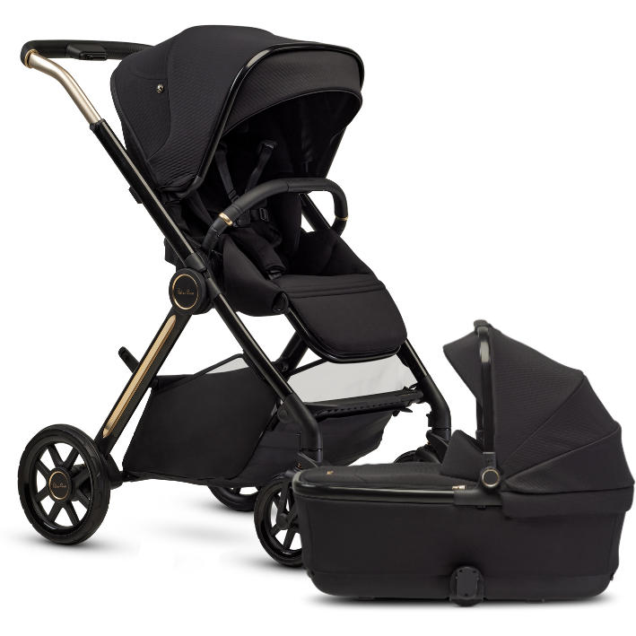Load image into Gallery viewer, Silver Cross Reef 2 Stroller + Folding Bassinet
