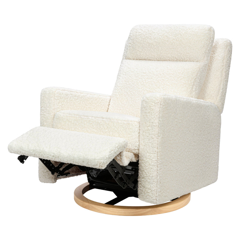 Load image into Gallery viewer, Babyletto Sigi Pro Power Recliner &amp; Swivel Glider with Power Adjustable Headrest and Lumbar Support
