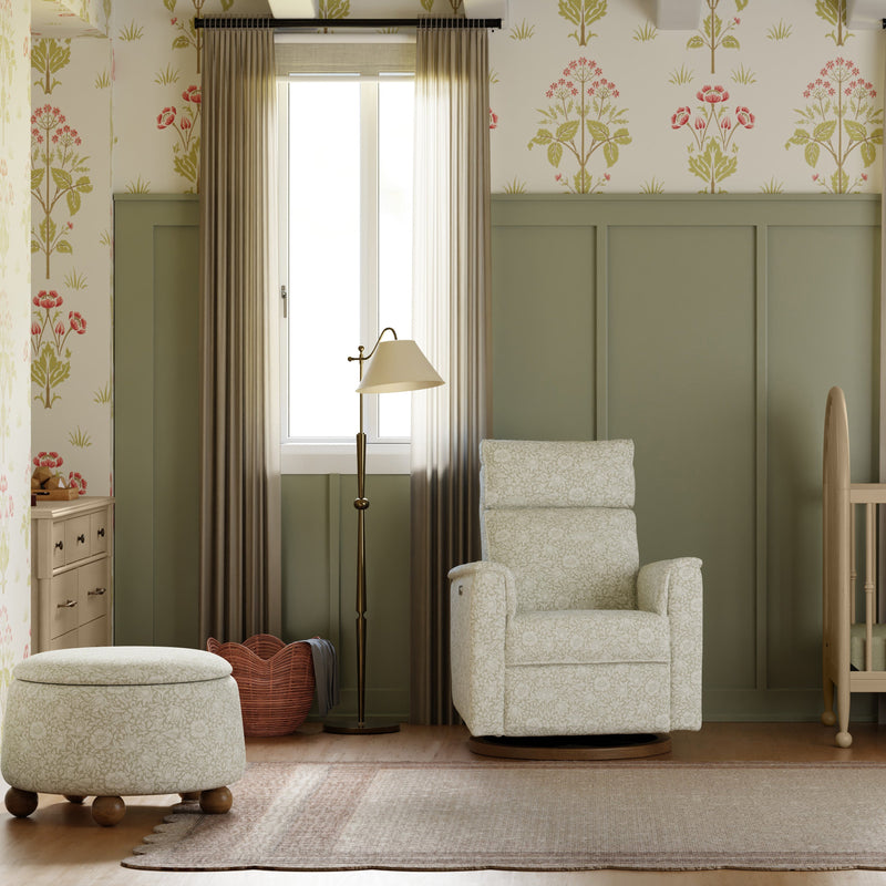 Load image into Gallery viewer, Morris &amp; Co. x Namesake Tuffet Storage Ottoman
