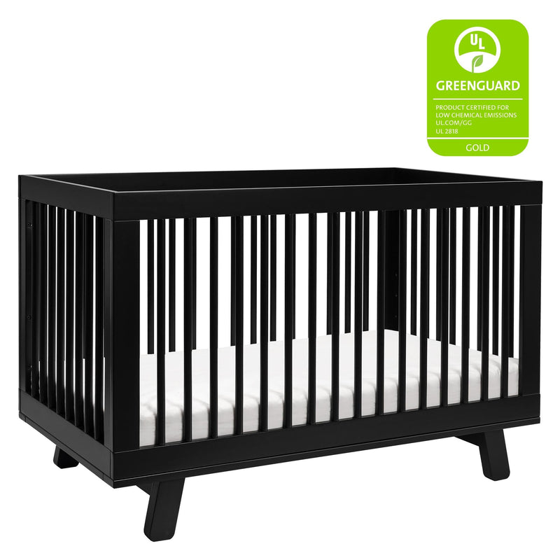 Load image into Gallery viewer, Babyletto Hudson 3-in-1 Convertible Crib with Toddler Bed Conversion Kit
