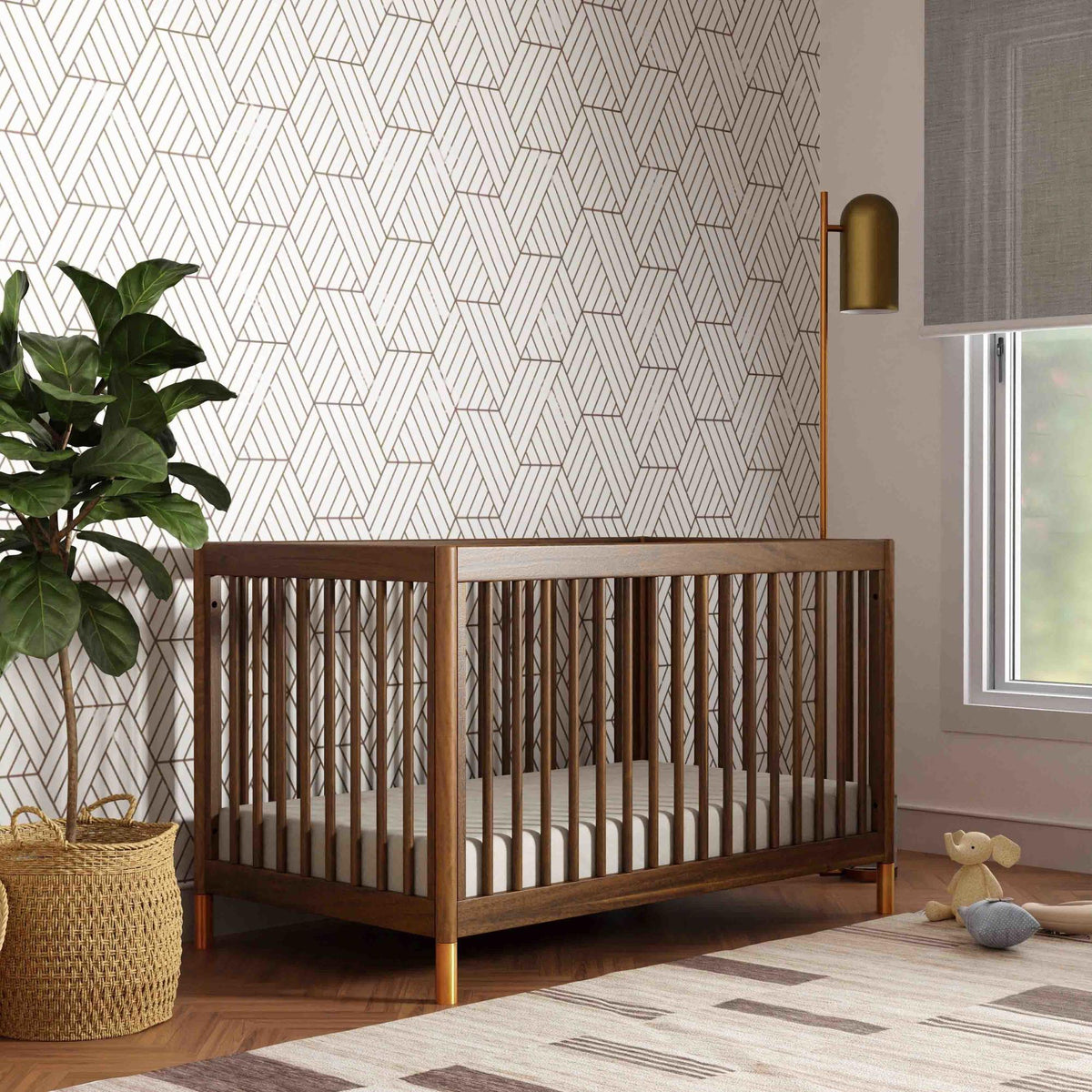 Babyletto Gelato 4-in-1 Convertible Crib with Toddler Bed Conversion Kit