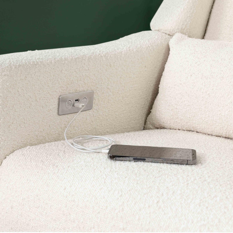 Load image into Gallery viewer, Babyletto Kiwi Electronic Recliner and Swivel Glider with USB port
