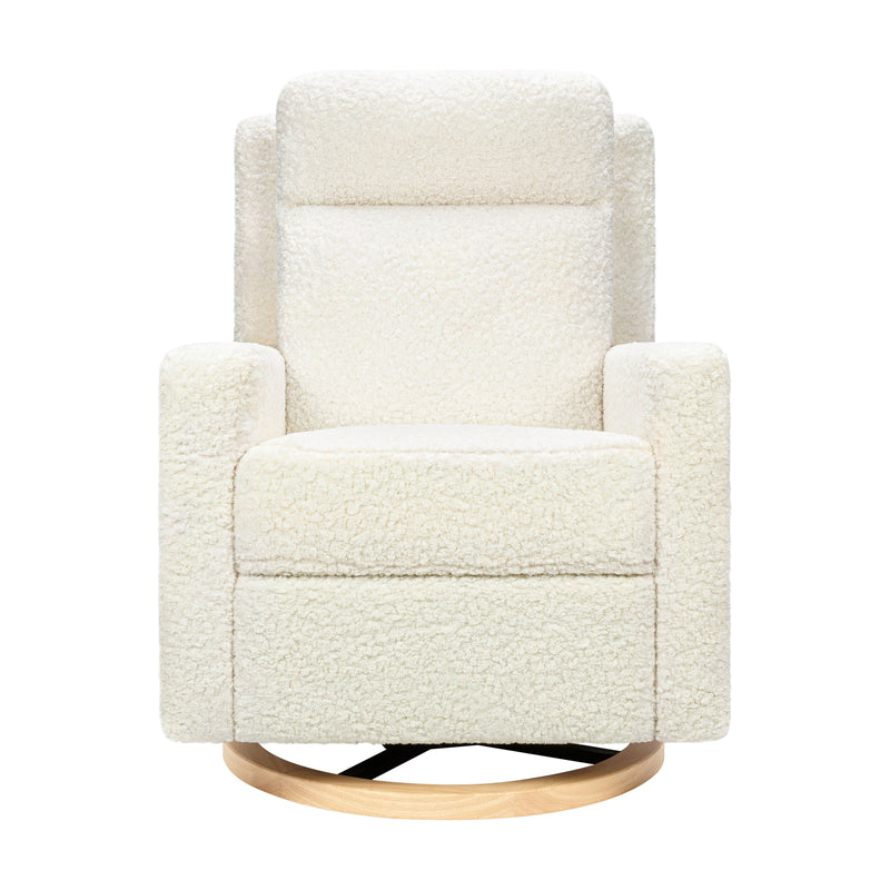 Load image into Gallery viewer, Babyletto Sigi Pro Power Recliner &amp; Swivel Glider with Power Adjustable Headrest and Lumbar Support
