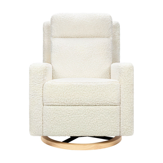 Babyletto Sigi Pro Power Recliner & Swivel Glider with Power Adjustable Headrest and Lumbar Support
