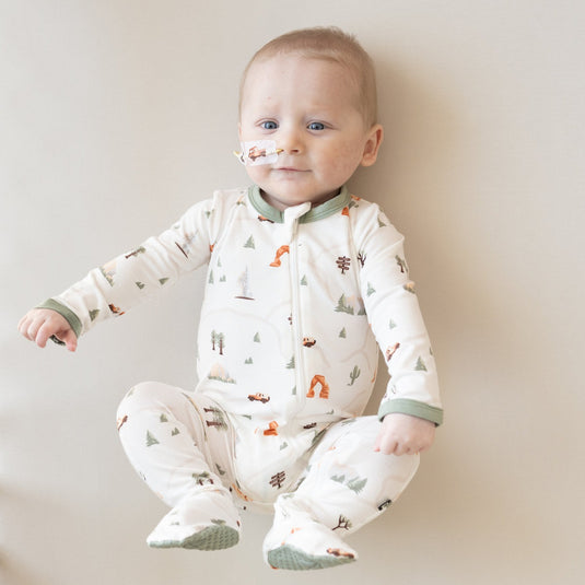 Kyte Baby Zip Footie Road Trip