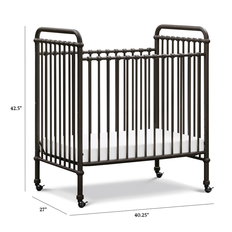 Load image into Gallery viewer, Namesake Abigail 3-in-1 Convertible Mini Crib
