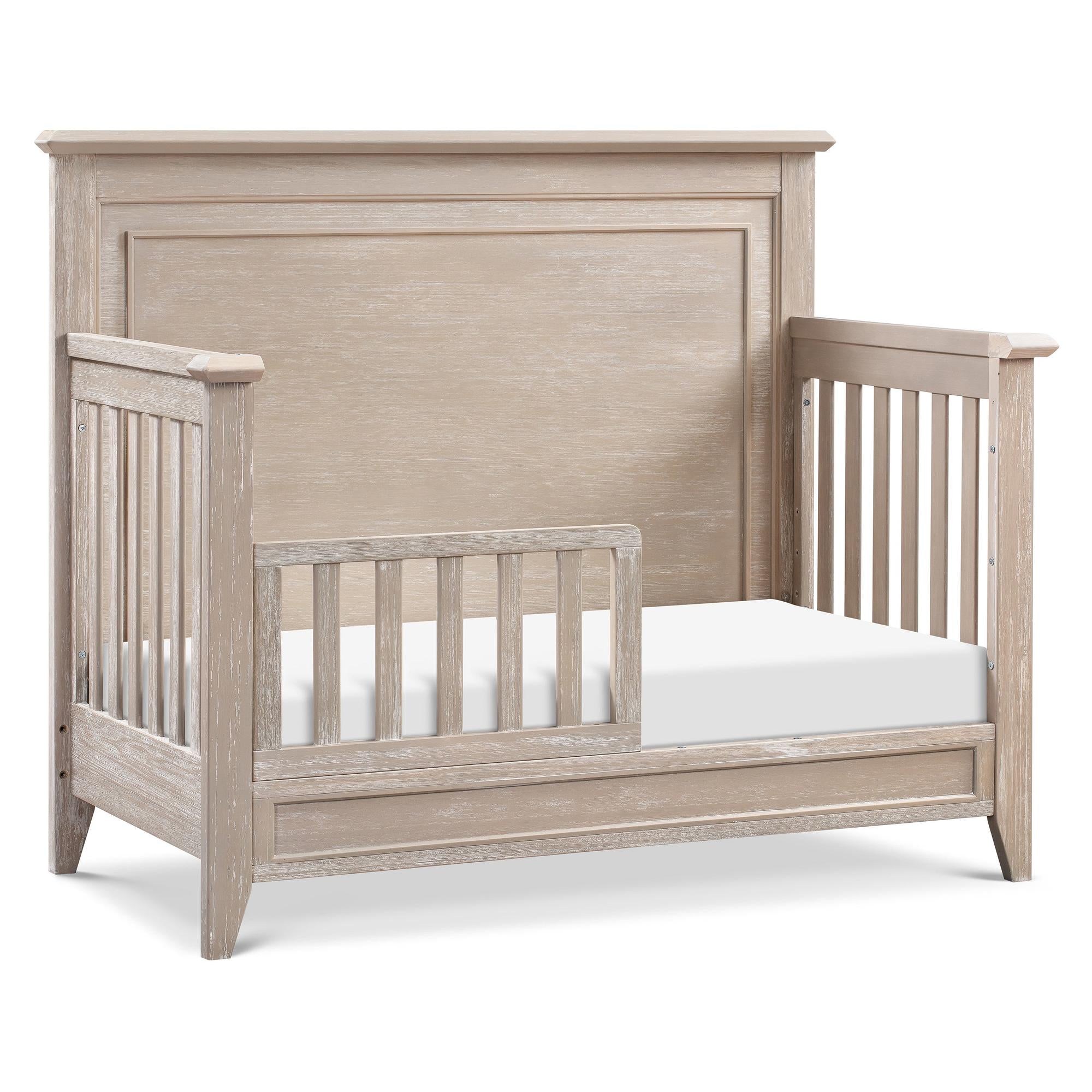 Monogram by Namesake Barrow Rustic 4-in-1  Convertible Flat Top Crib