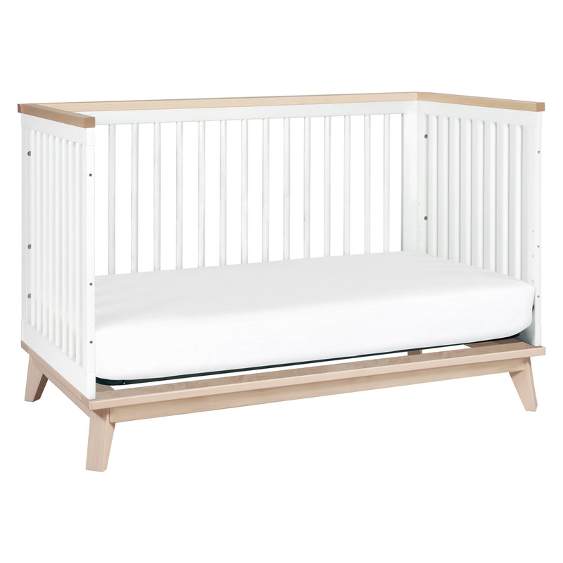 Load image into Gallery viewer, Babyletto Scoot 3-in-1 Convertible Crib with Toddler Bed Conversion Kit
