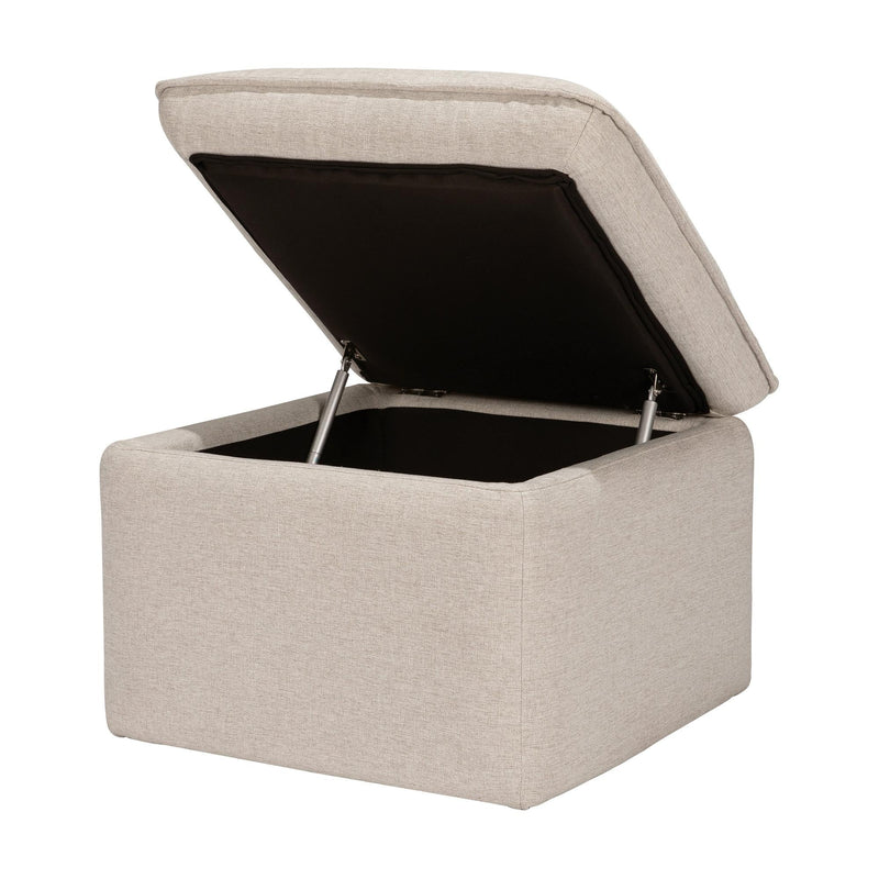 Load image into Gallery viewer, Babyletto Cali Storage Ottoman in Eco-Performance Fabric | Water Repellent &amp; Stain Resistant
