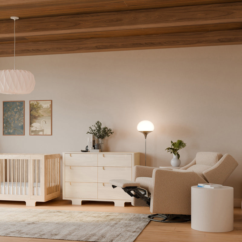 Load image into Gallery viewer, Babyletto Kiwi Plus Power Recliner and Swivel Glider with Power Adjustable Headrest and USB Port
