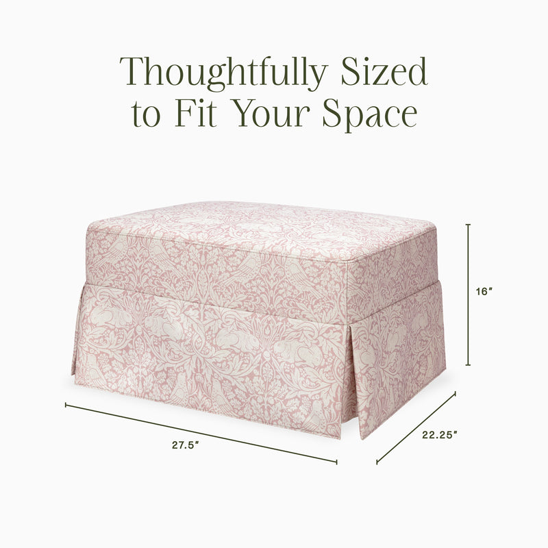 Load image into Gallery viewer, Morris &amp; Co. x Namesake Crawford Gliding Ottoman
