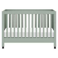 Babyletto Maki Portable Folding Crib with Toddler Bed Conversion Kit