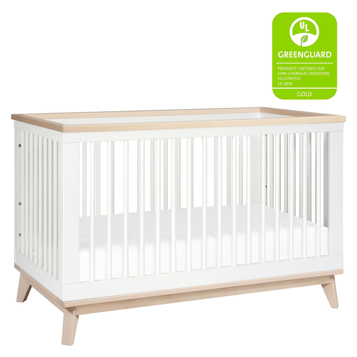 Babyletto Scoot 3-in-1 Convertible Crib with Toddler Bed Conversion Kit (Copy)