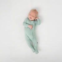 Kyte Baby Zippered Footie - Sage