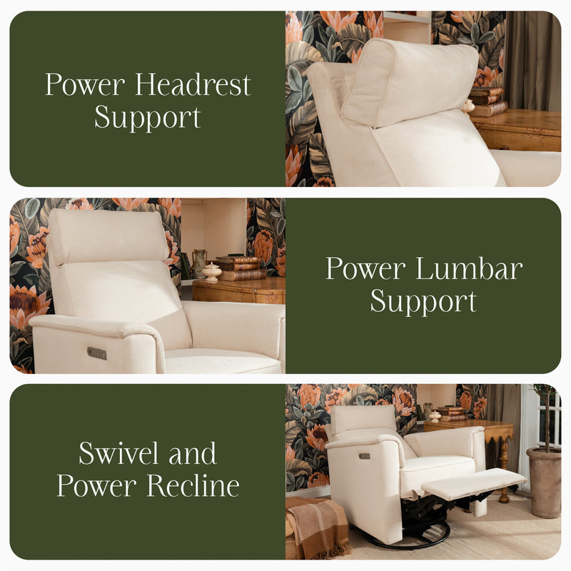 Load image into Gallery viewer, Namesake Willa Pro Power Recliner &amp; Swivel Glider

