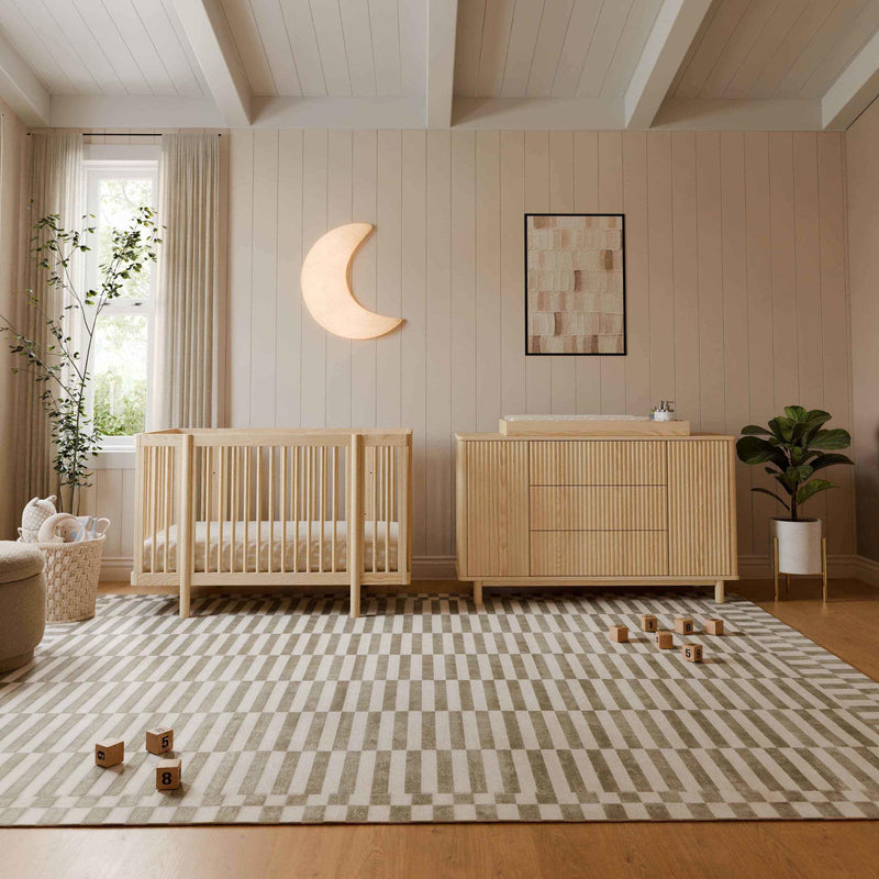 Load image into Gallery viewer, Babyletto Pogo 8-in-1 Convertible Crib with All-Stages Conversion Kits
