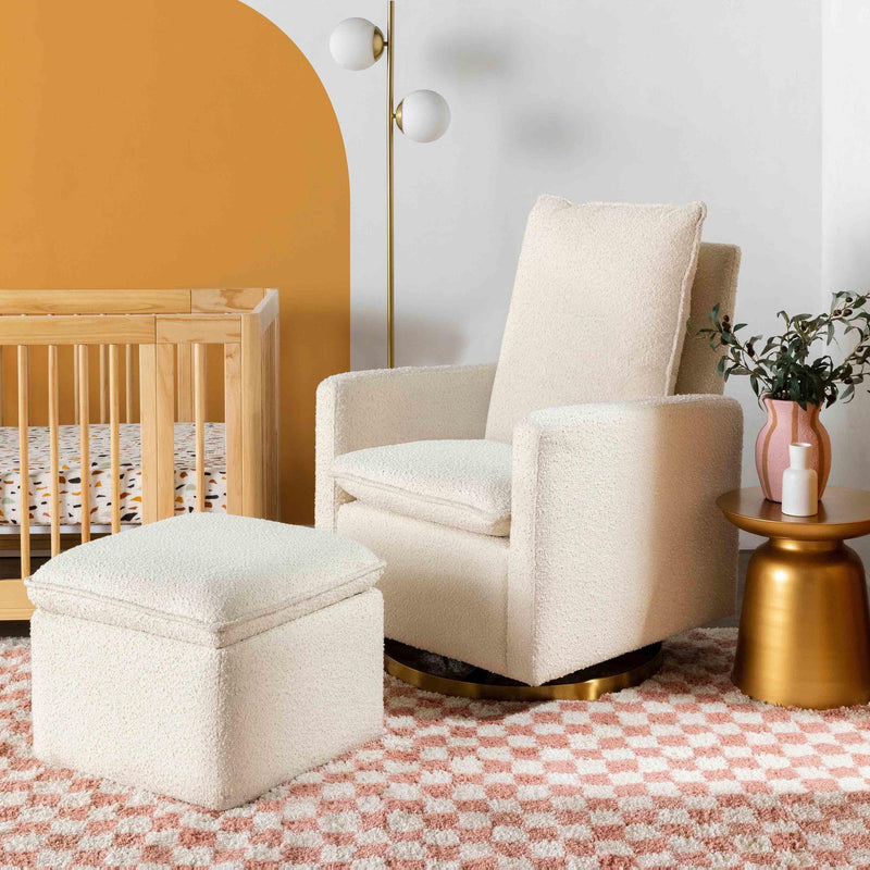 Load image into Gallery viewer, Babyletto Cali Pillowback Swivel Glider
