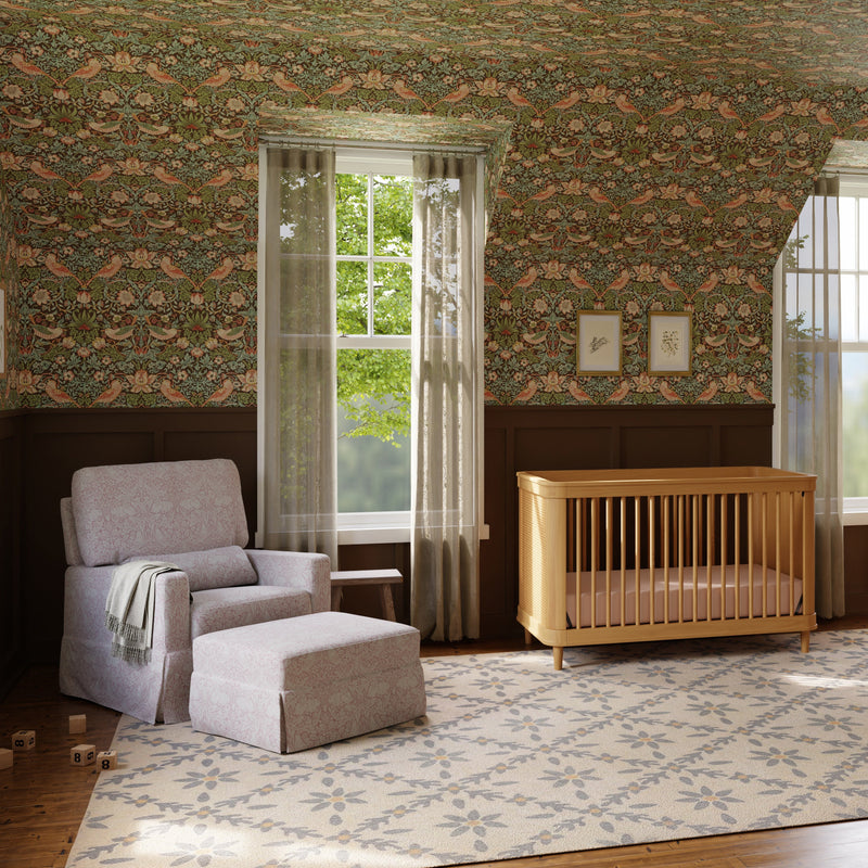 Load image into Gallery viewer, Morris &amp; Co. x Namesake Crawford Pillowback Comfort Swivel Glider
