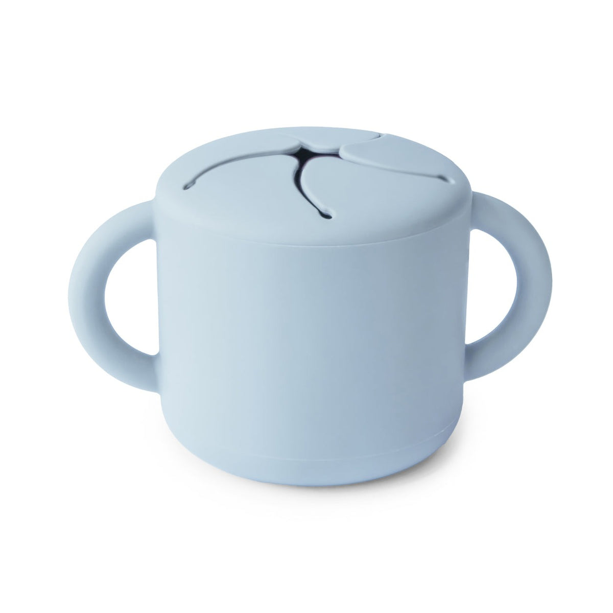Mushie Snack Cup - Powder Blue