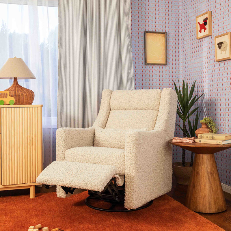 Load image into Gallery viewer, Babyletto Kiwi Plus Power Recliner and Swivel Glider with Power Adjustable Headrest and USB Port
