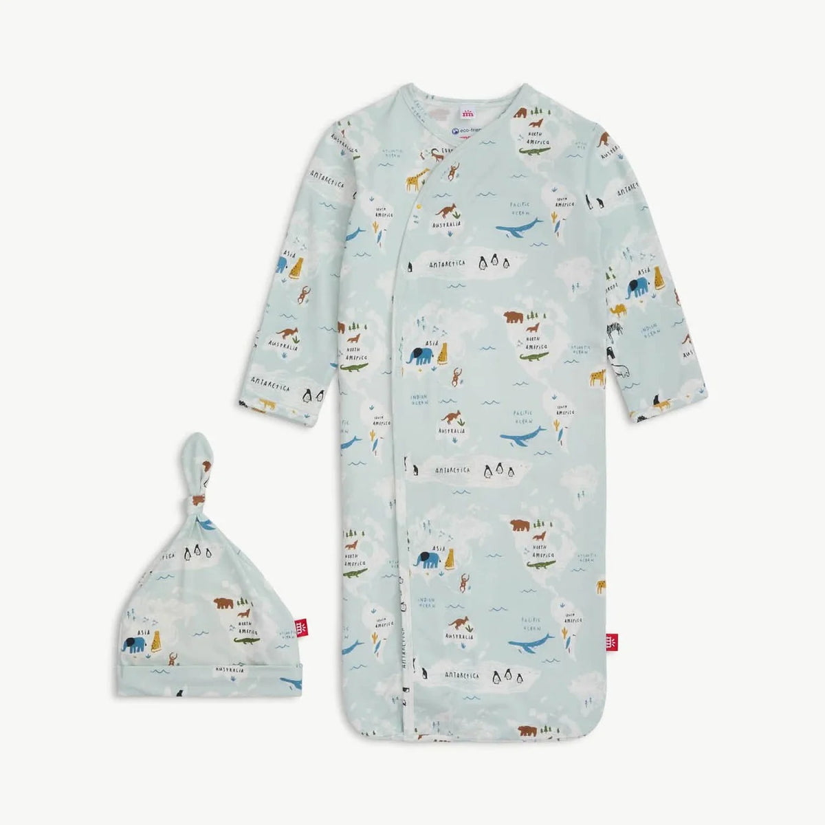 Magnetic Me Gown+Hat - Sea the World, Newborn