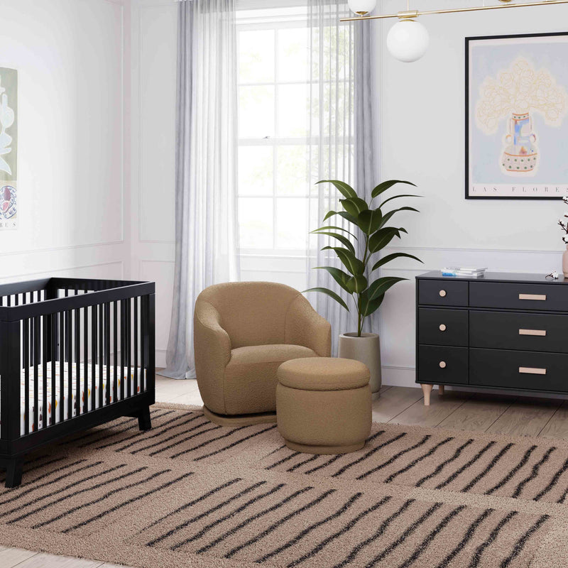 Load image into Gallery viewer, Babyletto Enoki Storage Ottoman in Boucle
