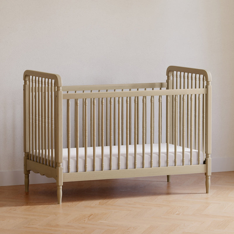 Load image into Gallery viewer, Namesake Liberty 3-in-1 Convertible Spindle Crib with Toddler Bed Conversion Kit

