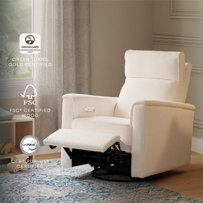 Load image into Gallery viewer, Namesake Willa Plus Power Glider Recliner + Power Headrest
