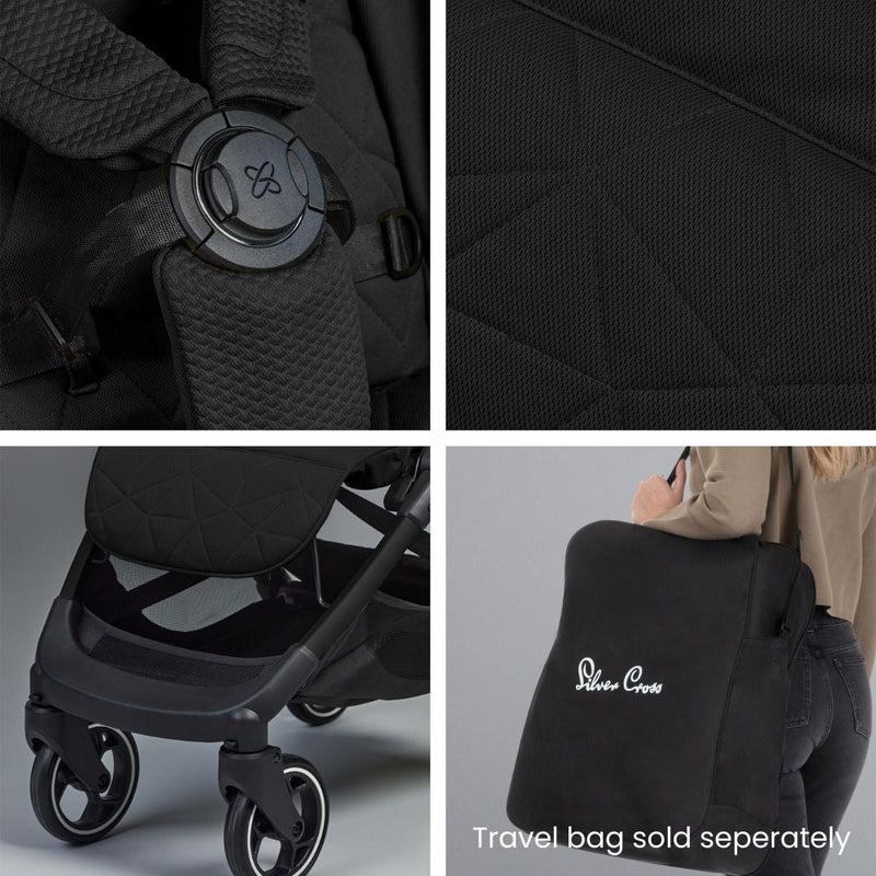 Load image into Gallery viewer, Silver Cross Clic Compact Stroller
