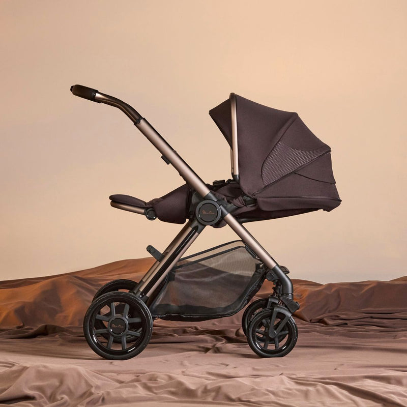 Load image into Gallery viewer, Silver Cross Reef 2 Stroller + Folding Bassinet
