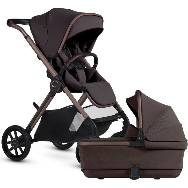 Load image into Gallery viewer, Silver Cross Reef 2 Stroller + Folding Bassinet
