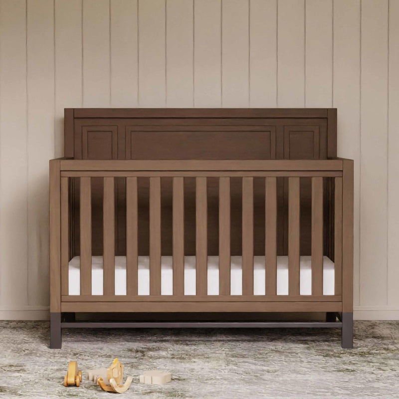 Load image into Gallery viewer, Monogram by Namesake Newbern 4-in-1 Convertible Crib
