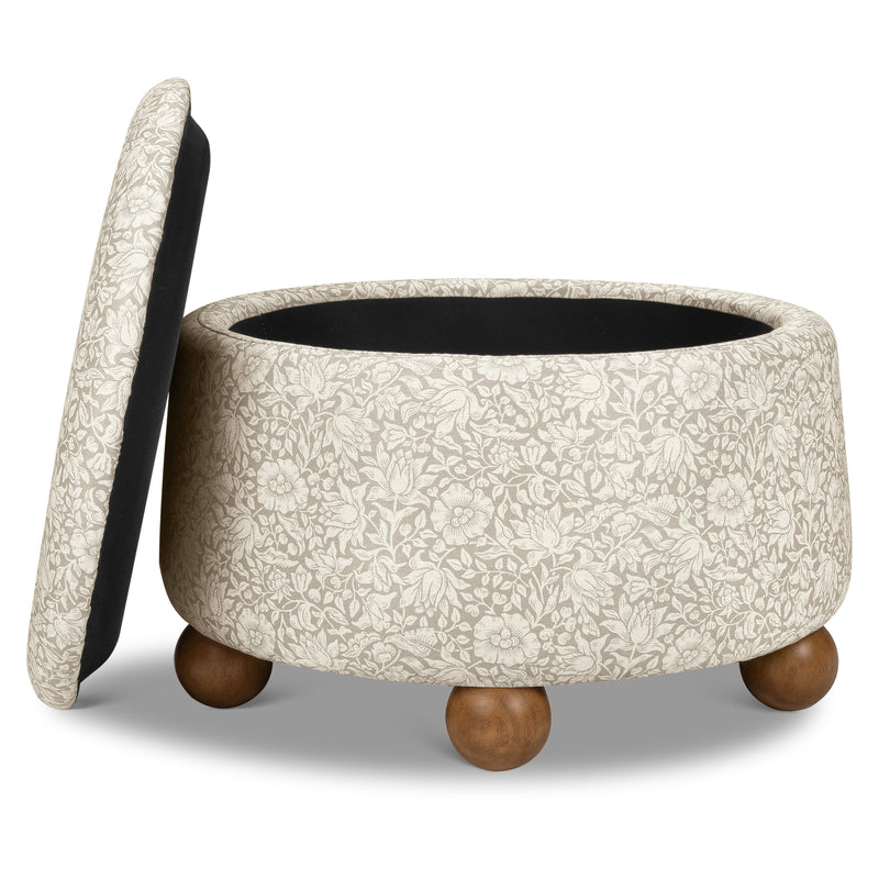 Load image into Gallery viewer, Morris &amp; Co. x Namesake Tuffet Storage Ottoman
