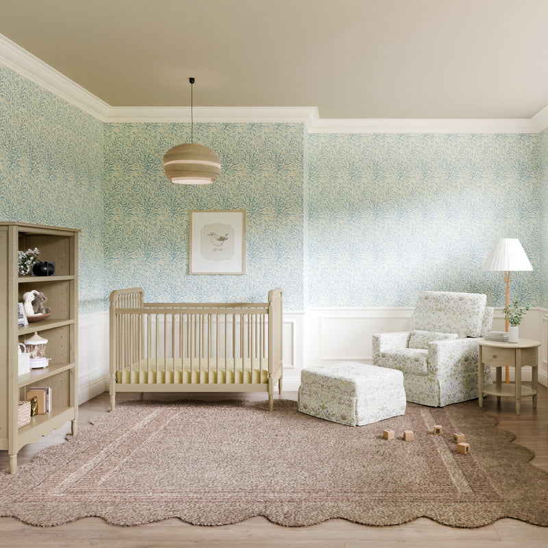 Load image into Gallery viewer, Namesake Liberty 3-in-1 Convertible Spindle Crib with Toddler Bed Conversion Kit
