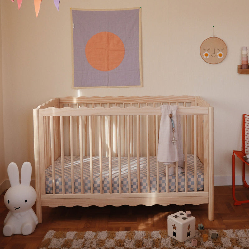 Load image into Gallery viewer, Babyletto Swell 4-in-1 Convertible Crib with Toddler Bed Conversion Kit
