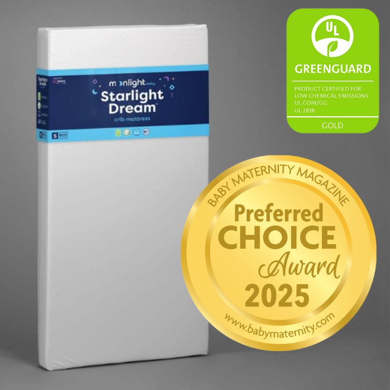 Load image into Gallery viewer, Moonlight Starlight Dream Crib Mattress (Compressed &amp; Rolled)
