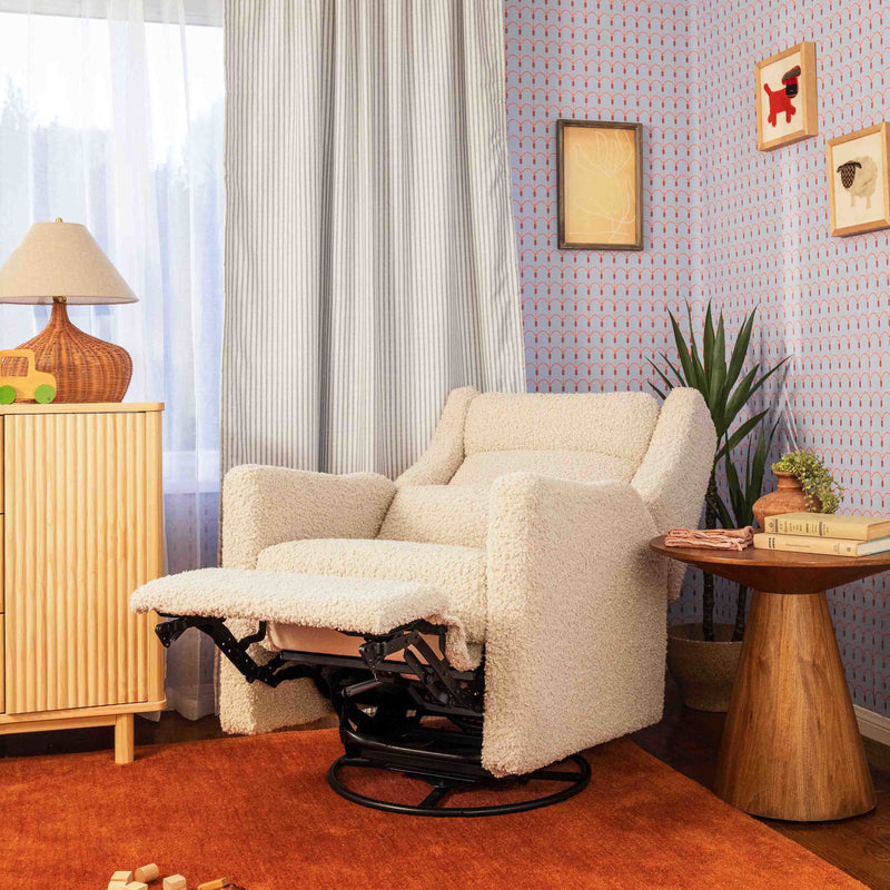 Load image into Gallery viewer, Babyletto Kiwi Plus Power Recliner and Swivel Glider with Power Adjustable Headrest and USB Port
