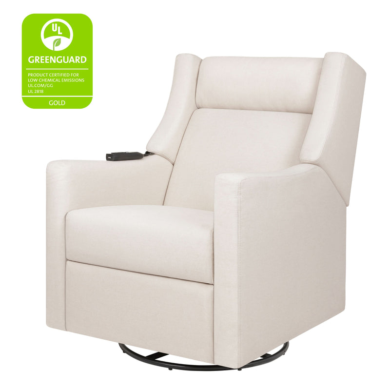 Load image into Gallery viewer, Babyletto Kiwi Deluxe Power Recliner &amp; Swivel Glider with Heat and Massage
