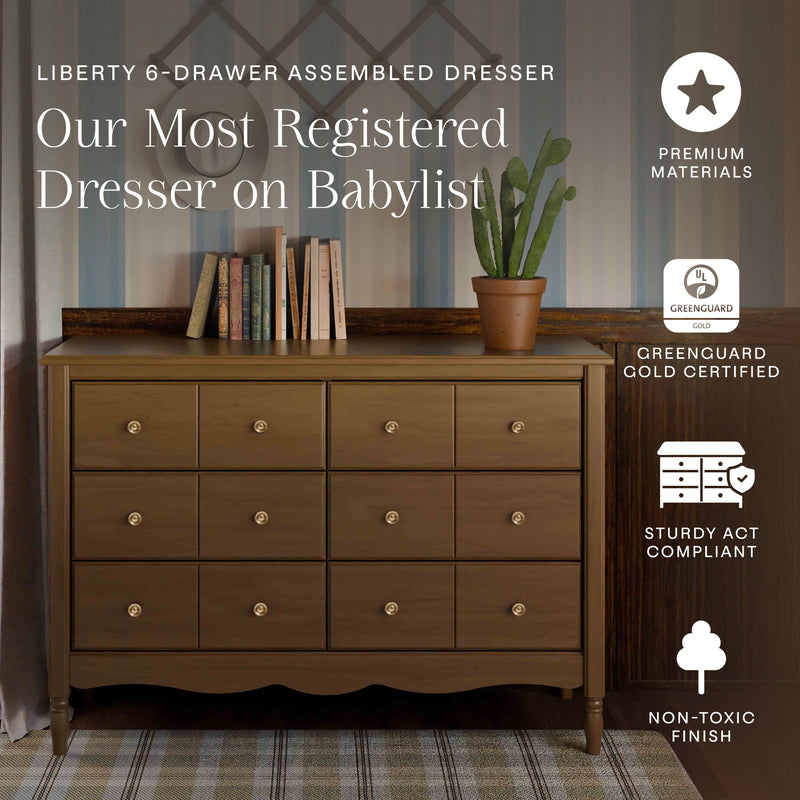 Load image into Gallery viewer, Namesake Liberty 6-Drawer Dresser
