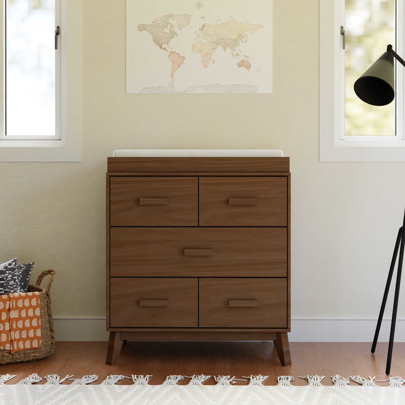 Load image into Gallery viewer, Babyletto Scoot 3-Drawer Changer Dresser with Removable Changing Tray
