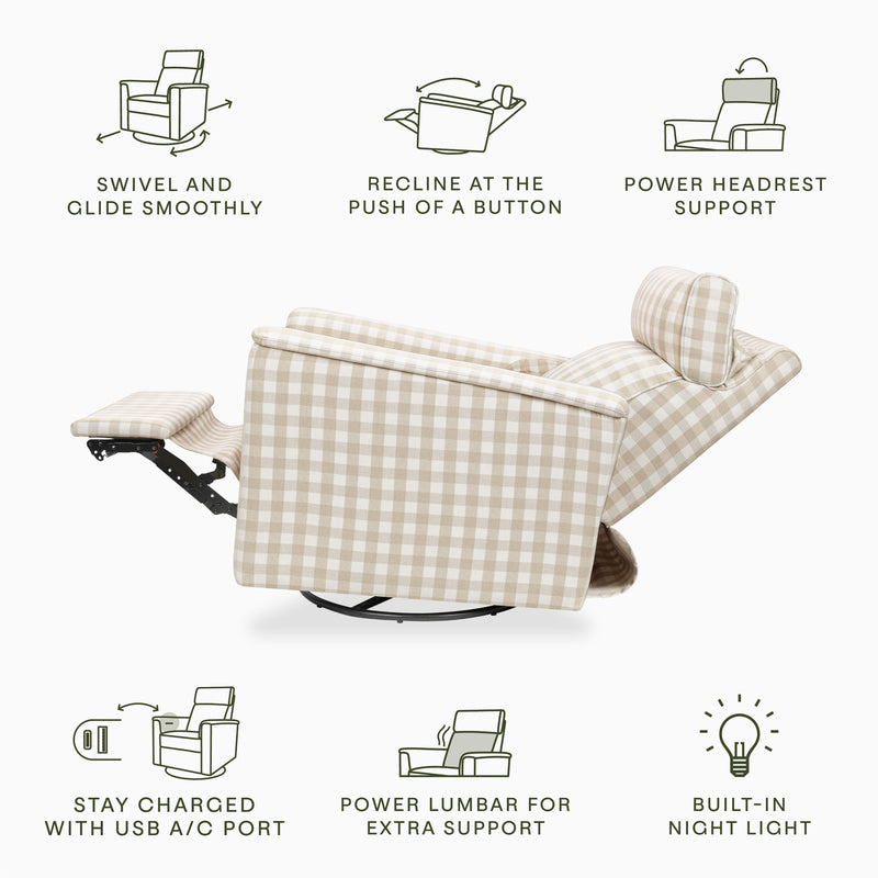 Load image into Gallery viewer, Namesake Willa Pro Power Recliner &amp; Swivel Glider
