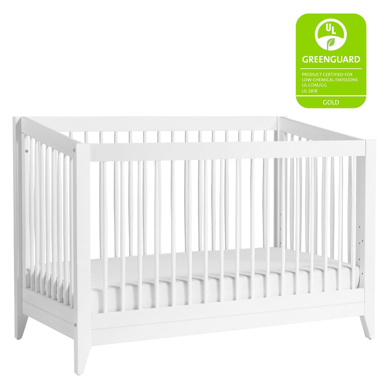 Load image into Gallery viewer, Babyletto Sprout 4-in-1 Convertible Crib with Toddler Bed Conversion Kit
