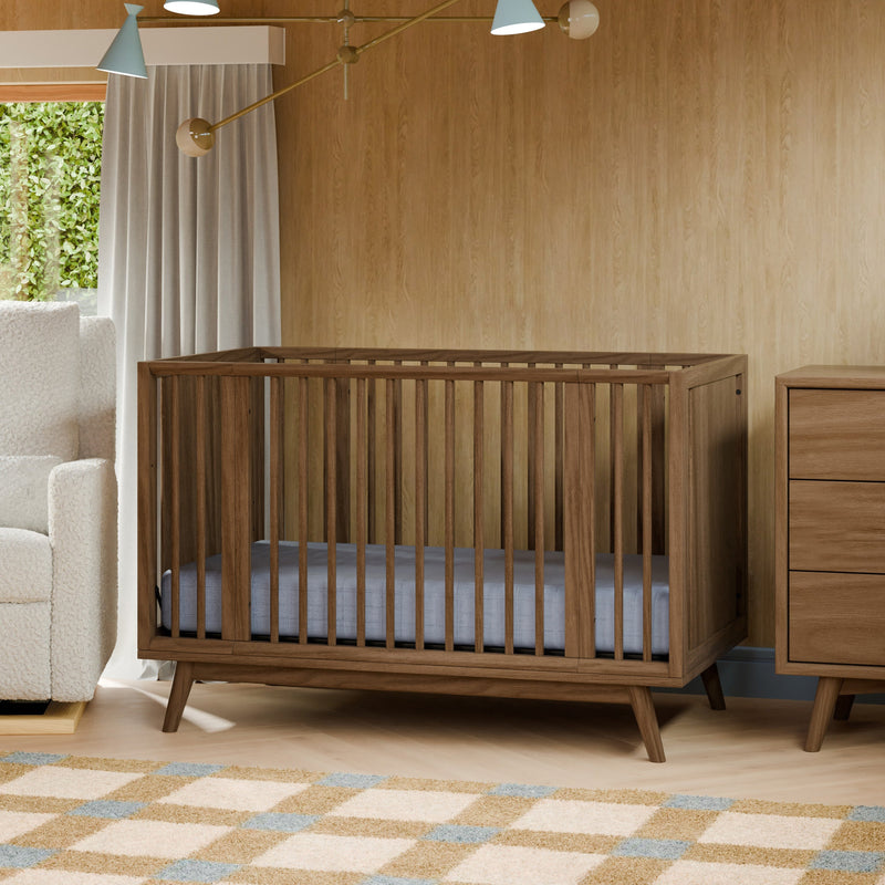 Load image into Gallery viewer, Babyletto Palma 8-in-1 Convertible All-Stages Crib with Bassinet &amp; Toddler Bed Kits
