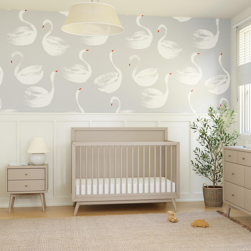Load image into Gallery viewer, Babyletto Palma 4-in-1 Convertible Crib with Toddler Bed Conversion Kit
