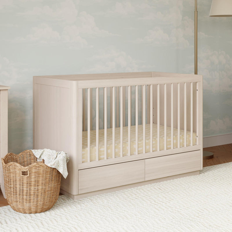 Load image into Gallery viewer, Babyletto Bento 3-in-1 Convertible Storage Crib with Toddler Bed Conversion Kit
